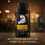 Bossman Boss support Biotin Supplement in a lifestyle setting
