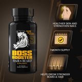 Bossman Boss support Biotin Supplement with natural ingredients