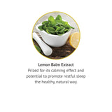 Botanic Choice Lemon Balm Liquid Extract in a glass of water