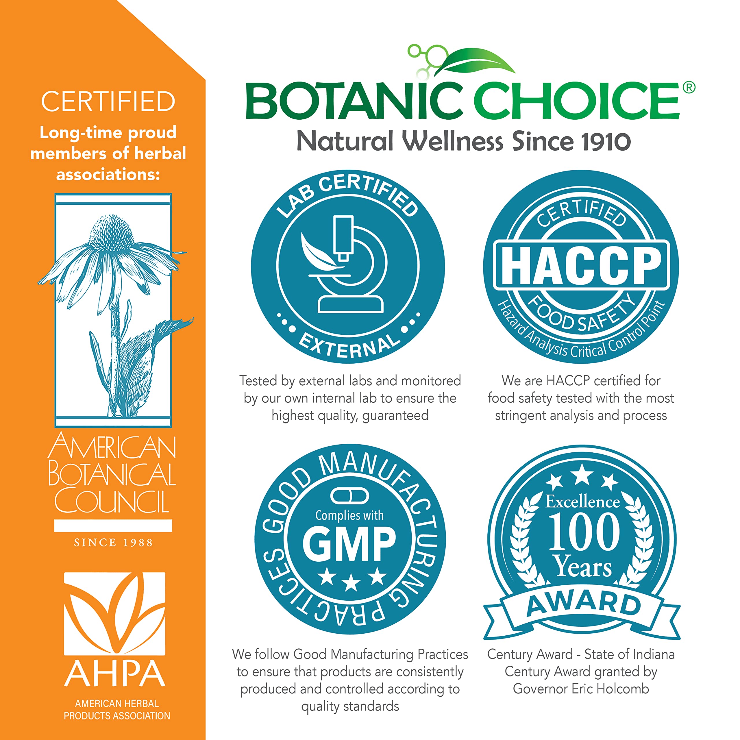 Botanic Choice Oat Fiber Supplement 1000mg tablets with measuring spoon