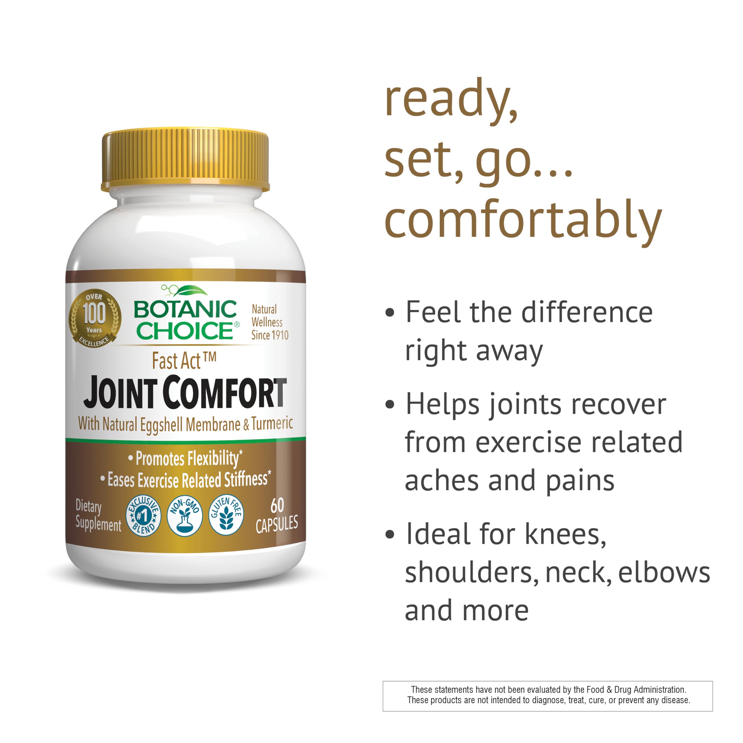 Botanic Choice Turmeric Joint Support Supplement packaging