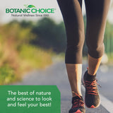 Botanic Choice Uric Acid Support Capsules on a wooden table