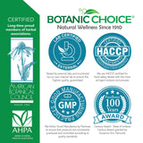 Botanic Choice Uric Acid Support Capsules with a measuring spoon