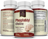 Botanica Research Phosphatidylcholine Supplement 420mg side view