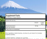 Botanica Research Phosphatidylcholine Supplement packaging and label