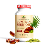Botanique Heaven Pumpkin Seed Oil & Saw Palmetto Softgels front view
