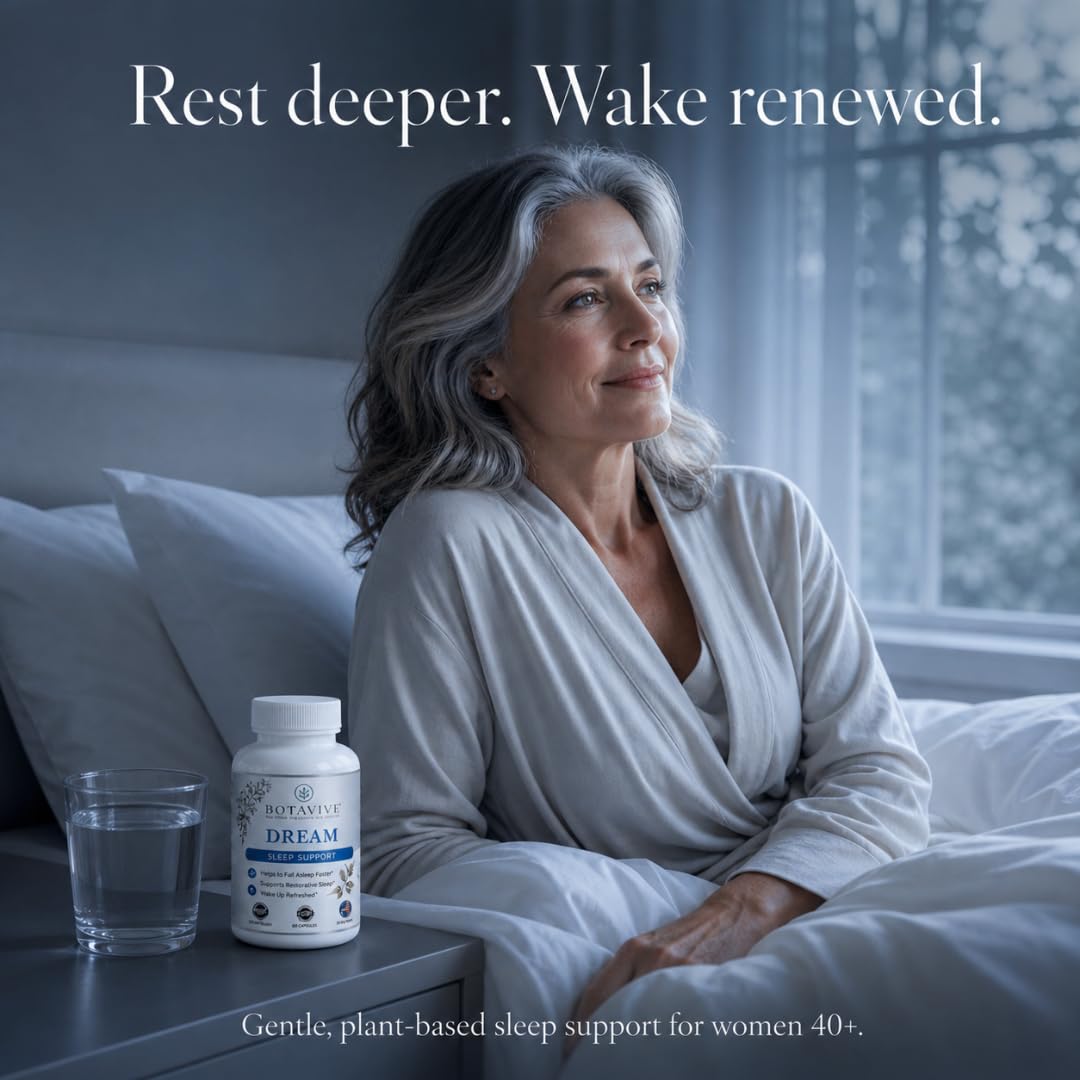 BOTAVIVE Dream Sleep Aid 60 Capsules with herbal ingredients