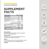 Bottle of Integrative Therapeutics Active B-Complex with label details