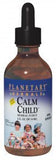 Bottle of Planetary Herbals Calm Child on a wooden table