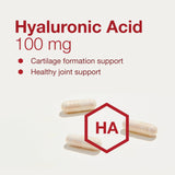 Bottle of PROTOCOL FOR LIFE BALANCE Hyaluronic Acid Capsules on a table