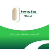 Bottle of Seeking Health Milk Thistle Supplement with label