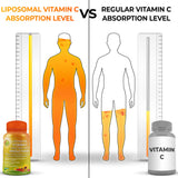 Bottle of SUPPLEMENTS STUDIO Liposomal Vitamin C 1500mg capsules