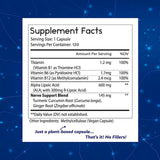 Bottle of Thomas' all-natural Remedies Alpha Lipoic Acid 600mg capsules with label