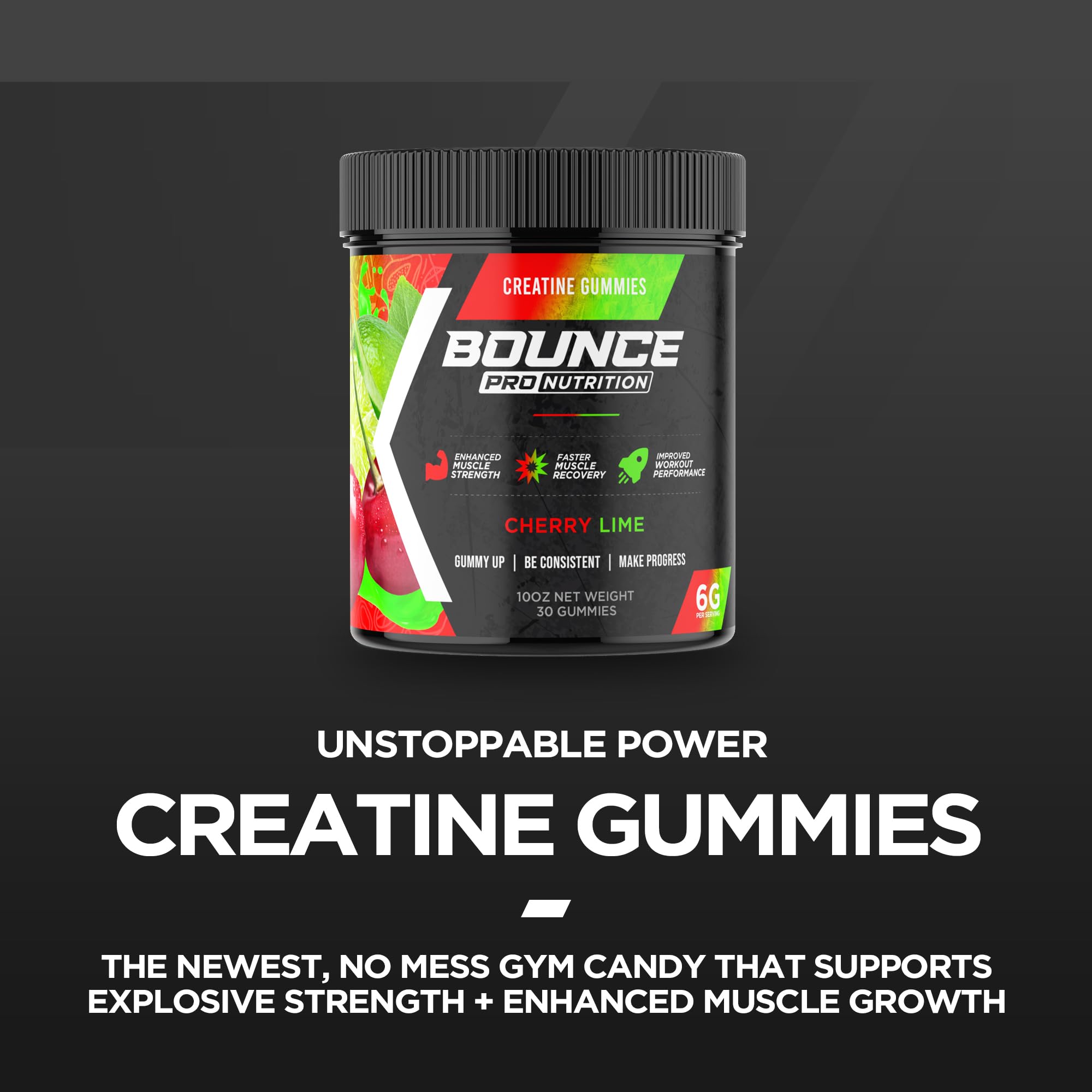 Bounce Pro Creatine Gummies in a lifestyle setting