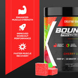 Bounce Pro Creatine Gummies nutritional information
