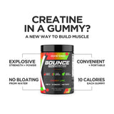 Bounce Pro Creatine Gummies showing multiple flavours