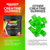 Bounce Pro Creatine Gummies side view packaging
