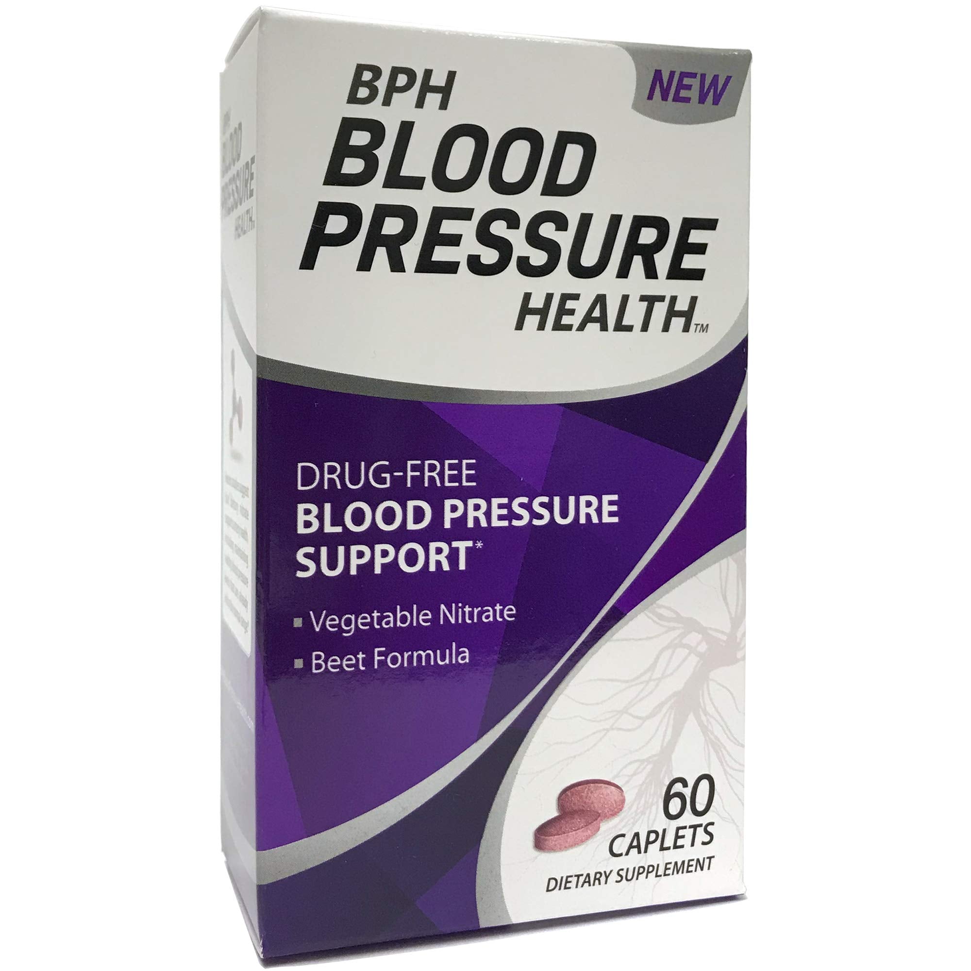 BPH Blood Pressure Health supplement front view packaging