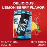 BPI Sports Amino Acid Powder 386g side view showing nutritional information