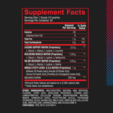 BPI Sports BCAA 300g close-up of ingredients