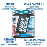 BPI Sports BCAA 300g scoop with powder