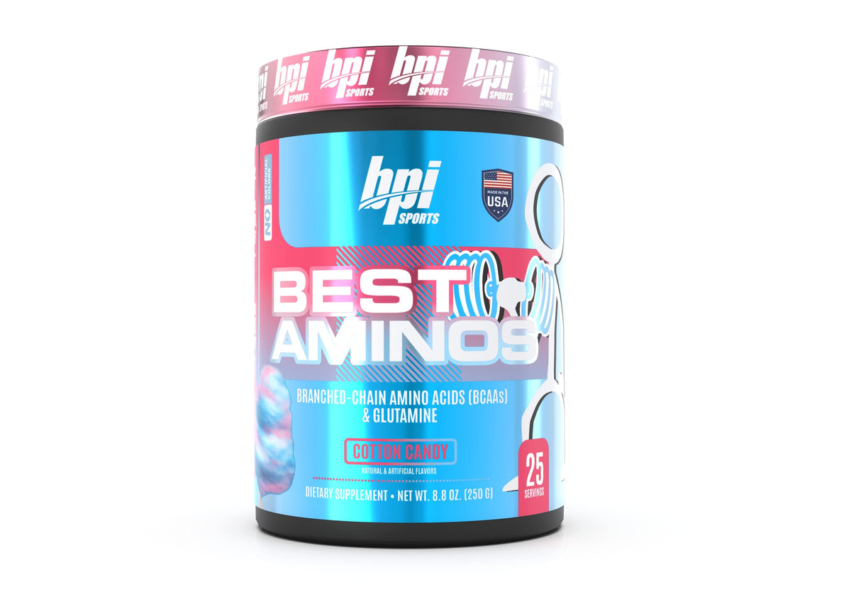 BPI Sports Best Aminos BCAA Supplement front view