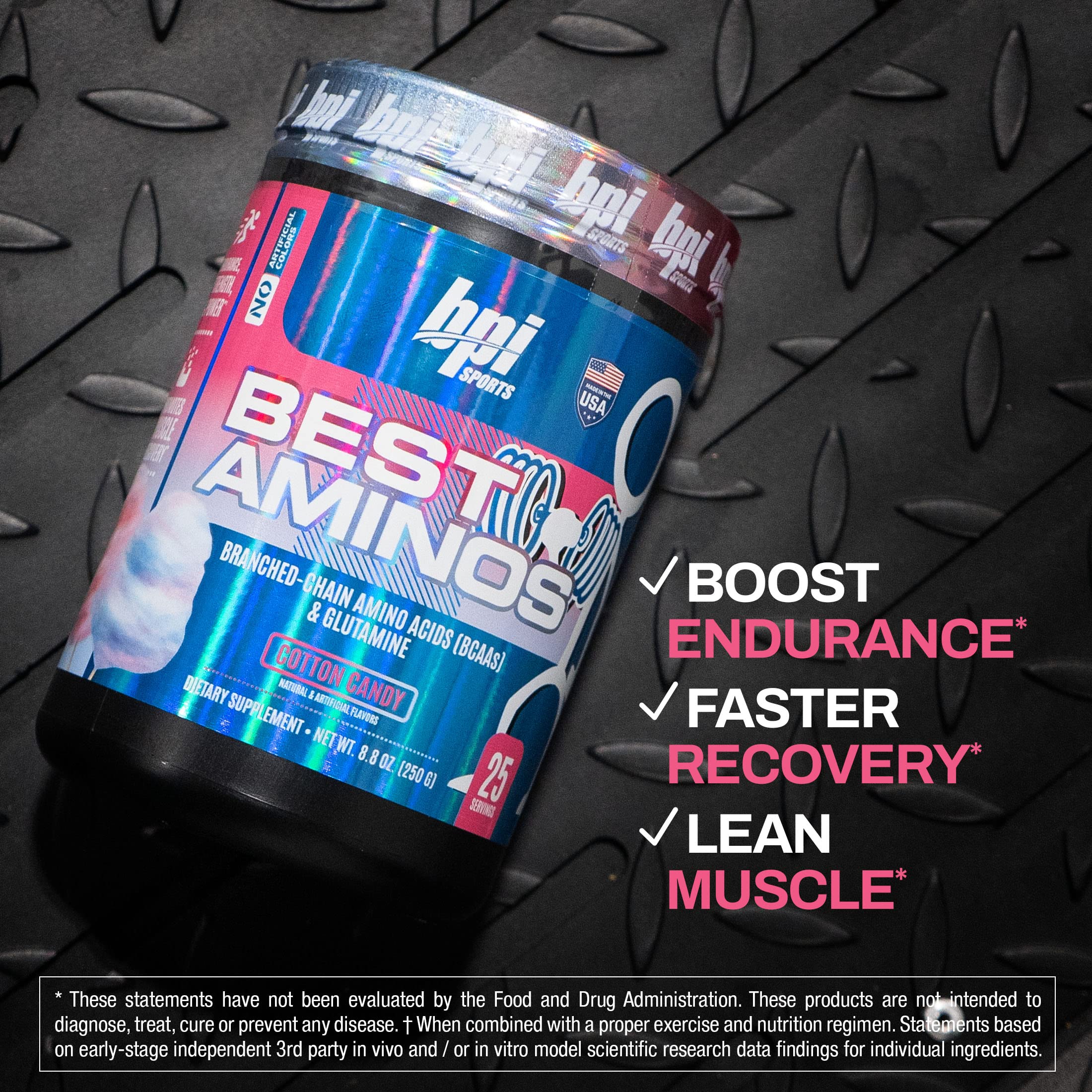 BPI Sports Best Aminos BCAA Supplement in a gym setting