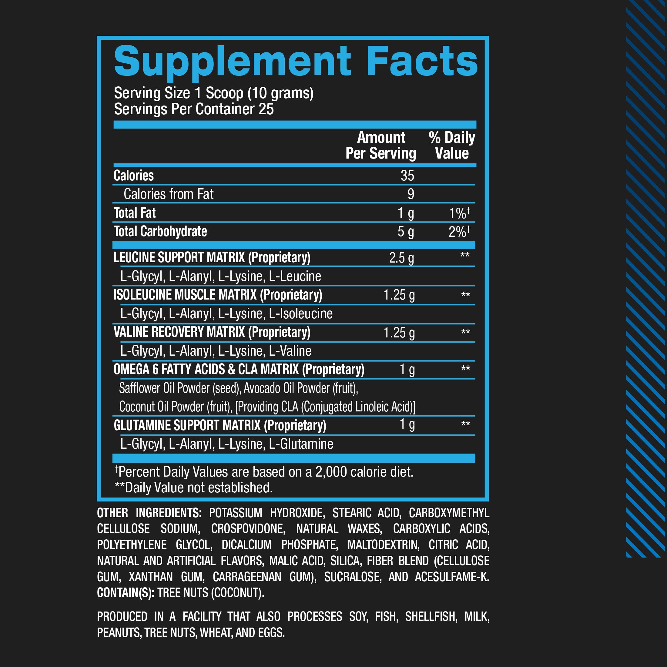 BPI Sports Best Aminos Muscle use Powder packaging on a table