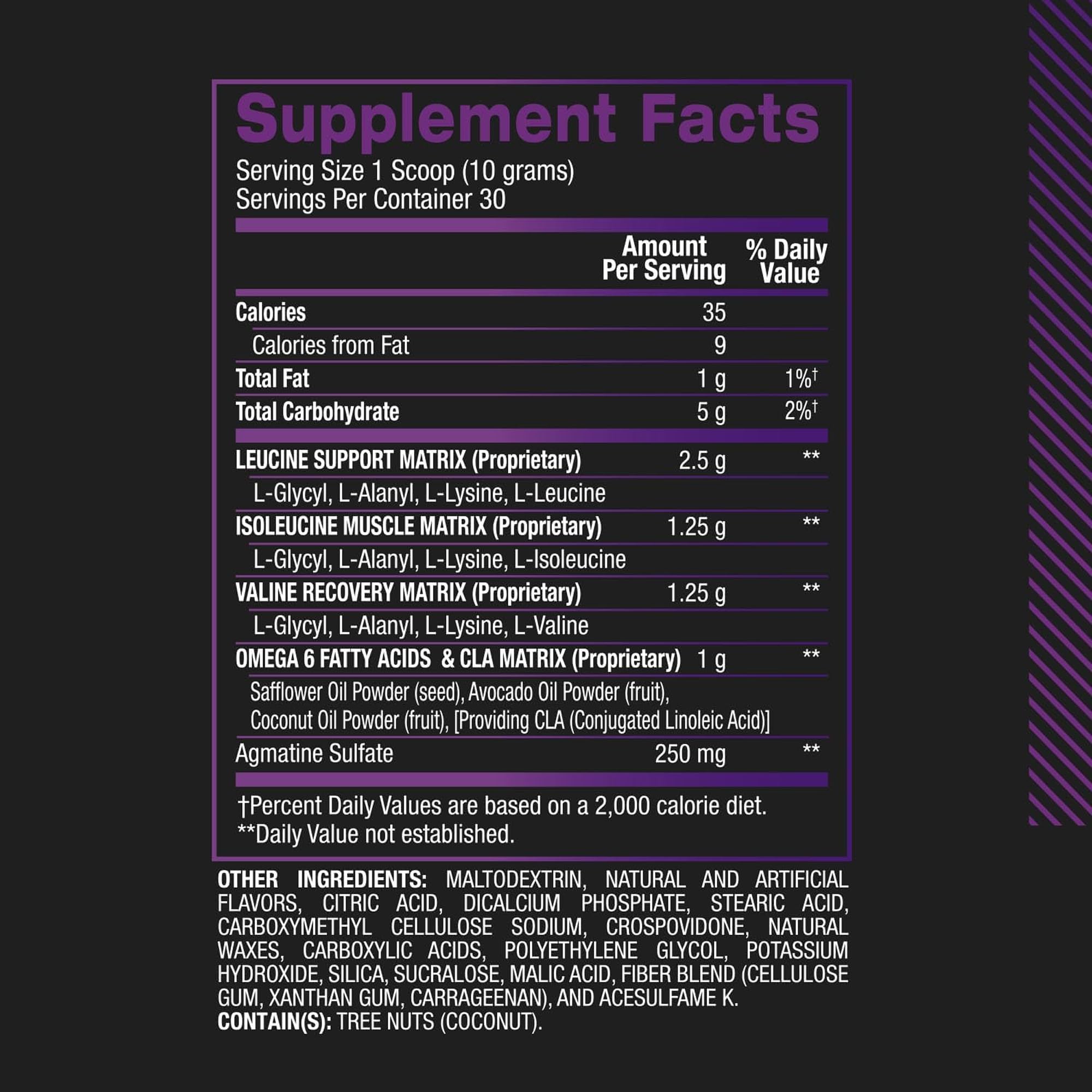 BPI Sports Best BCAA Grape Powder close-up