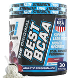 BPI Sports Best BCAA Grape Powder front view