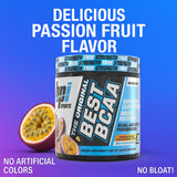 BPI Sports Best BCAA Passion Fruit flavour packaging