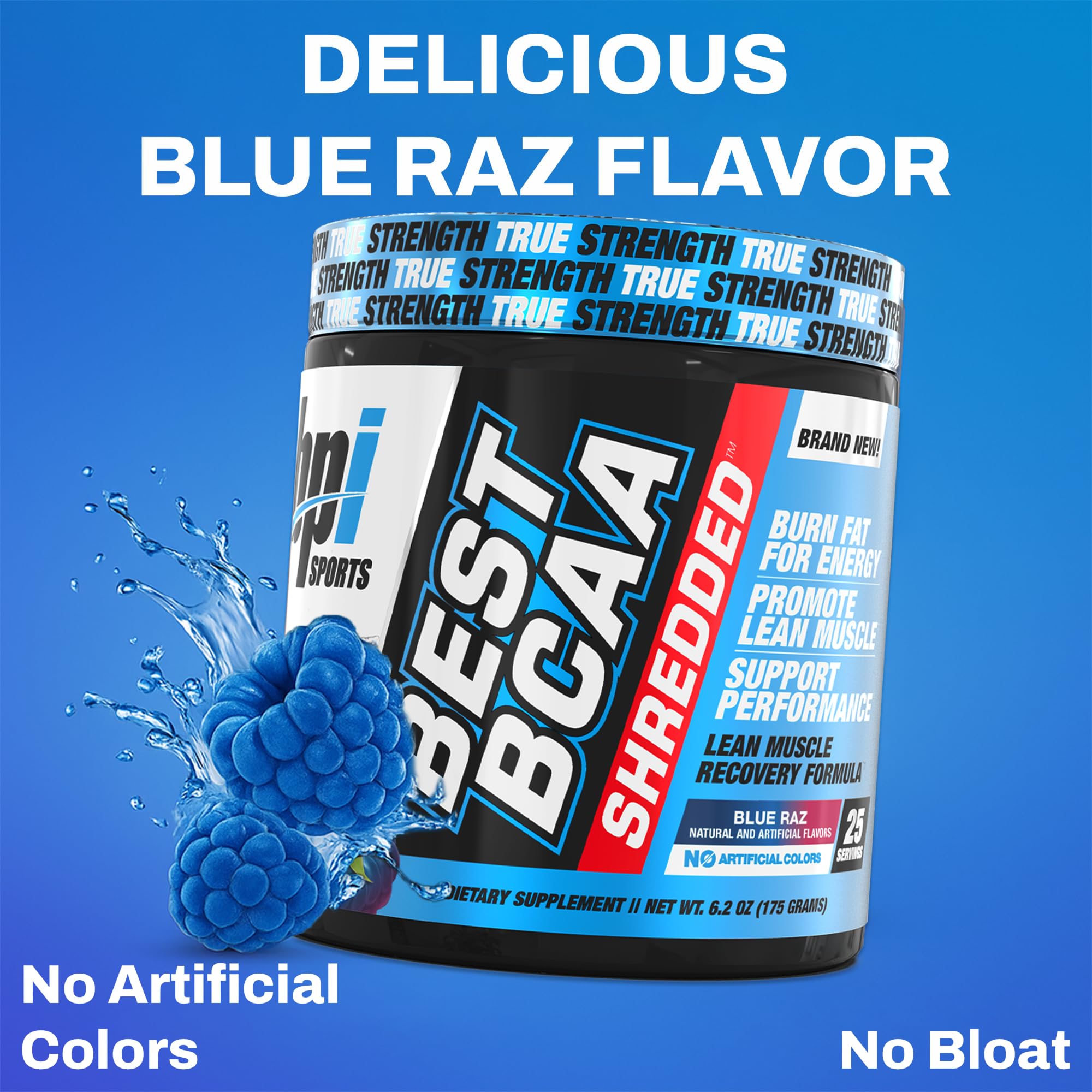 BPI Sports Best BCAA Powder 259g packaging