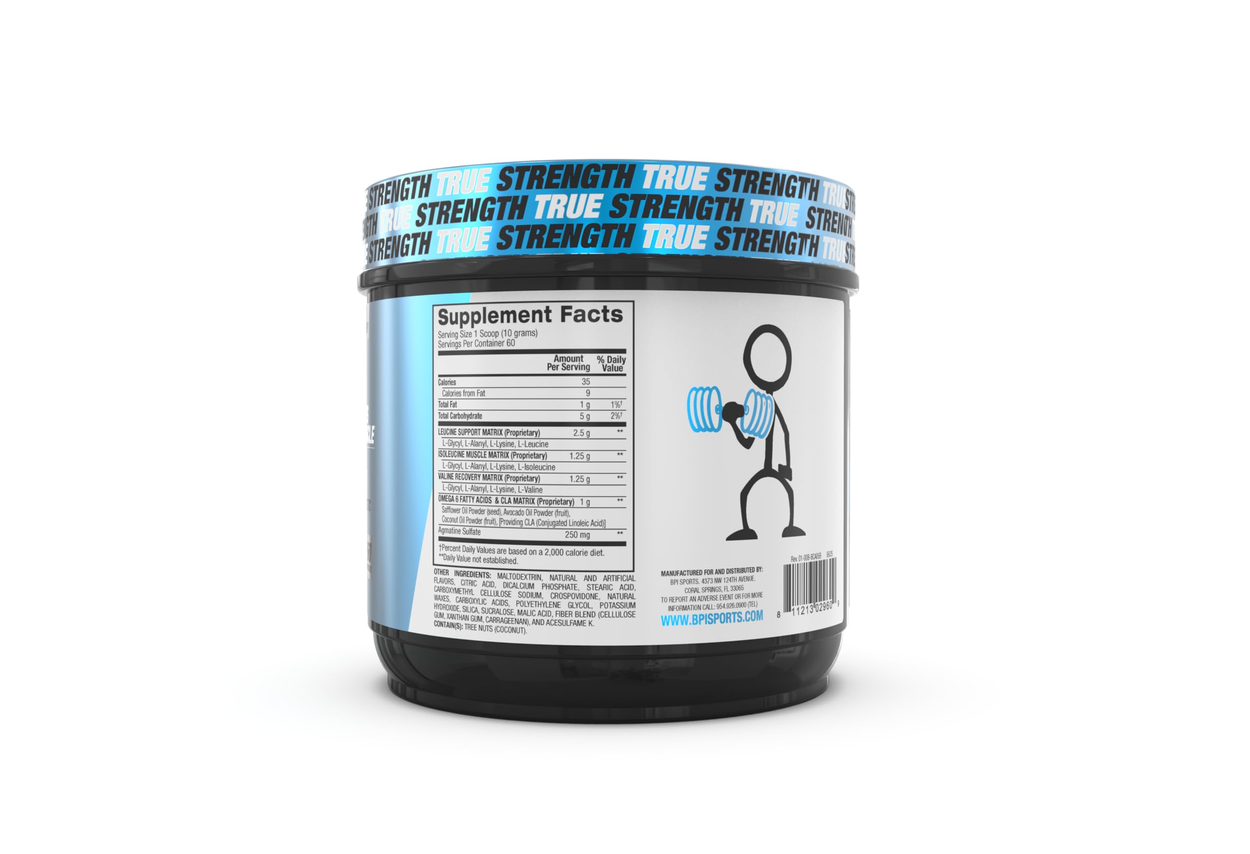 BPI Sports Best BCAA Powder Blue Raspberry lifestyle scene
