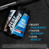 BPI Sports Best BCAA Powder flavours displayed
