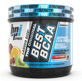 BPI Sports Best BCAA Powder Fruit Punch front view