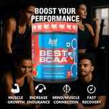 BPI Sports Best BCAA Watermelon Ice 300g powder back view