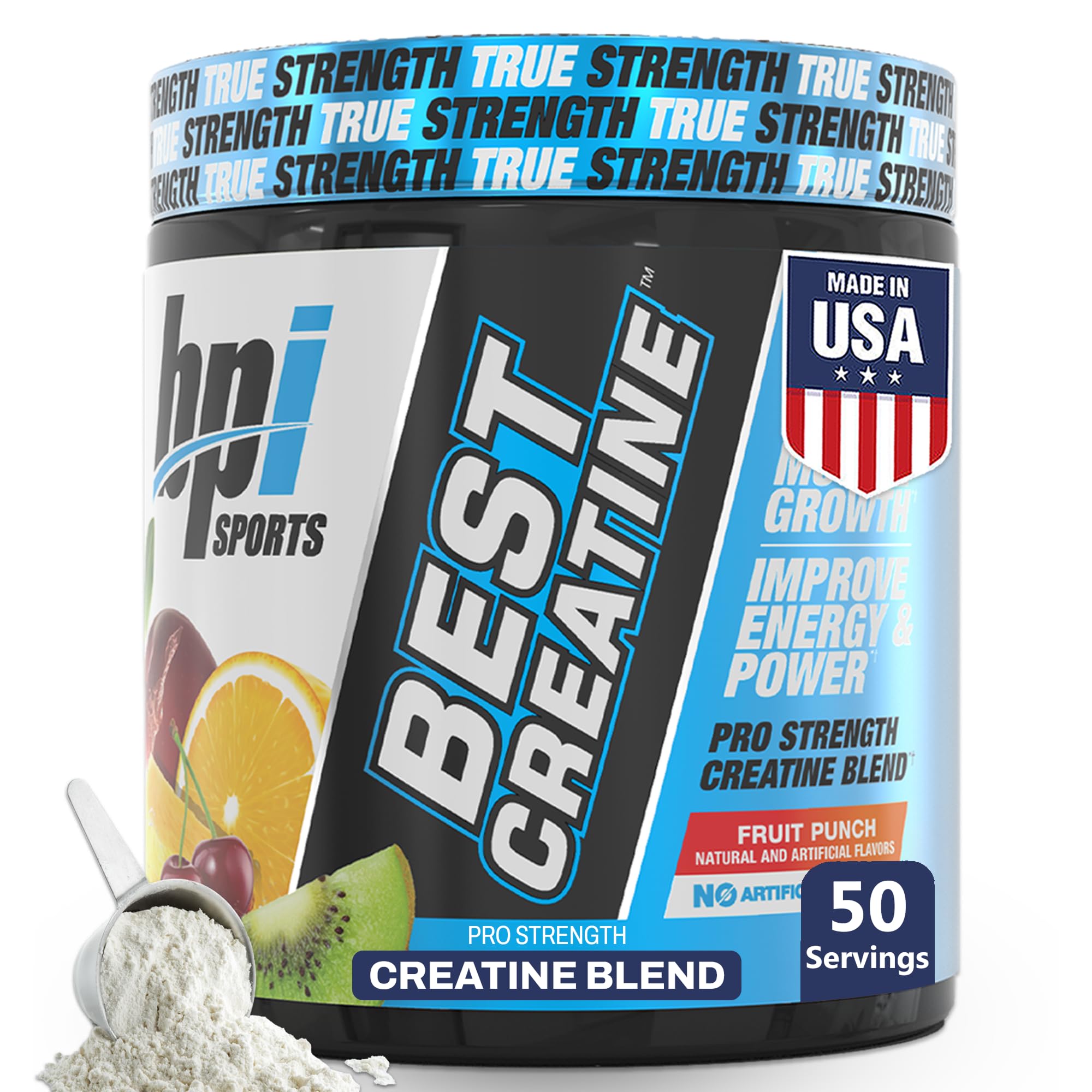 BPI Sports BEST CREATINE 272g front view with packaging