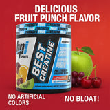 BPI Sports BEST CREATINE 272g side view showing nutritional information