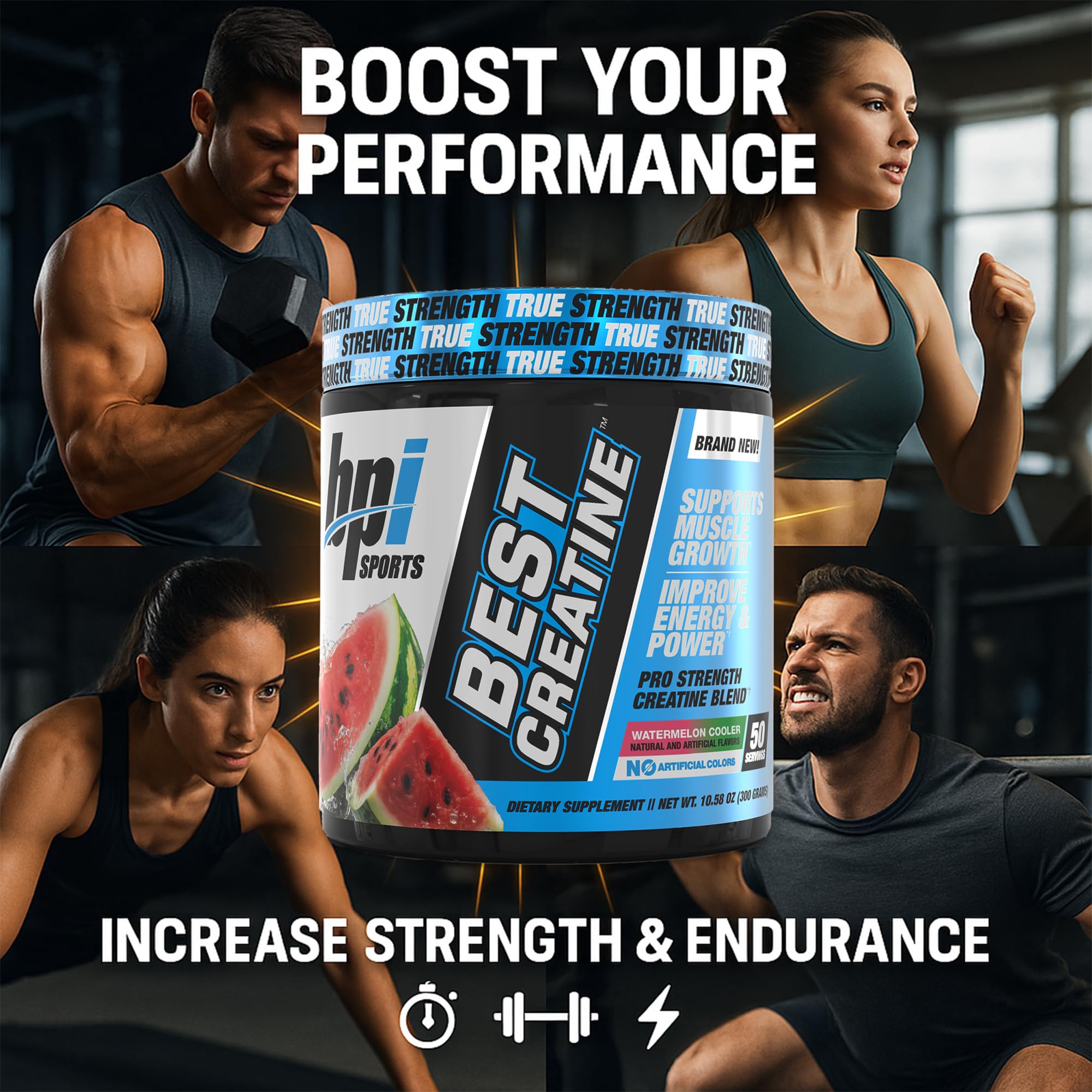BPI Sports Best Creatine 272g with Himalayan pink salt