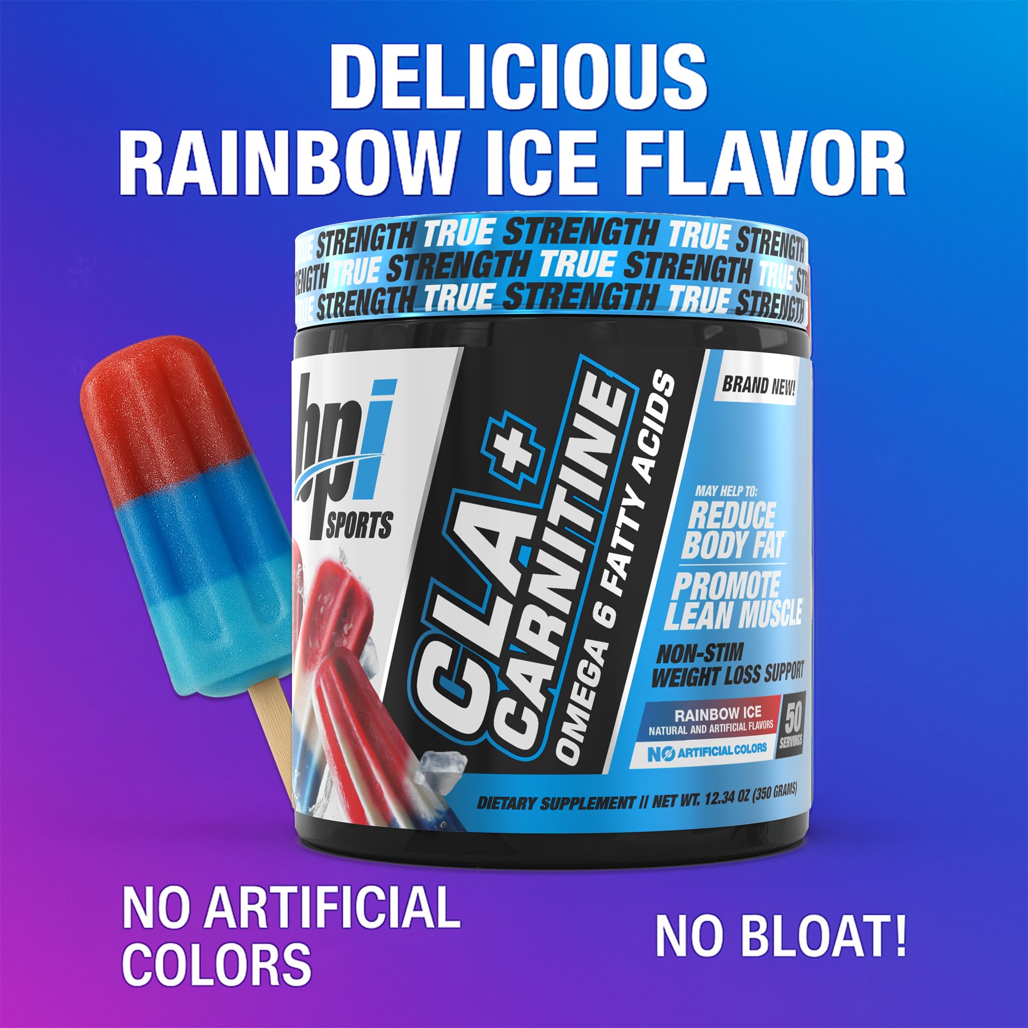 BPI Sports CLA + Carnitine 320g nutritional information