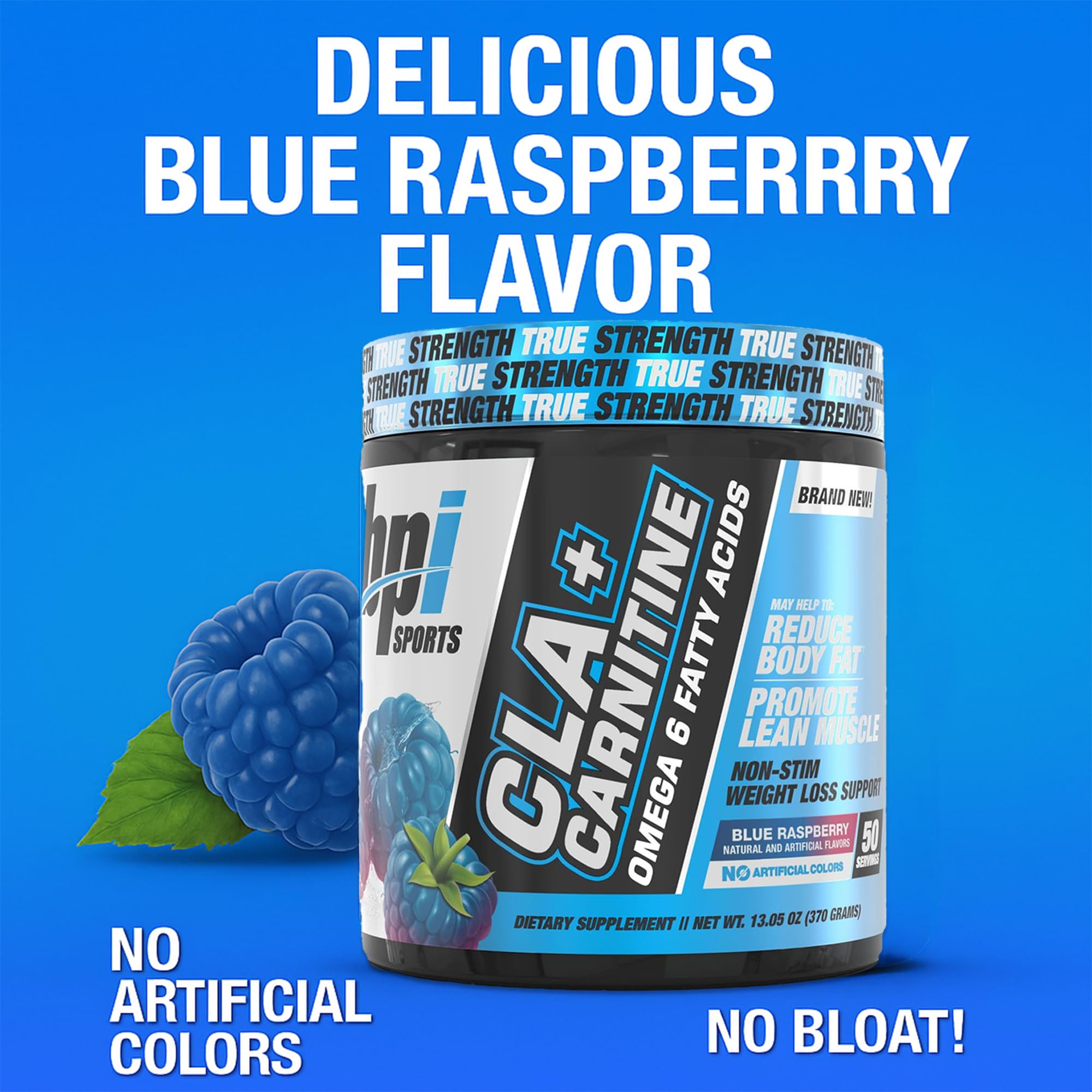 BPI Sports CLA L-Carnitine Supplement side view