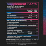 BPI Sports Creatine Powder displayed next to fitness accessories