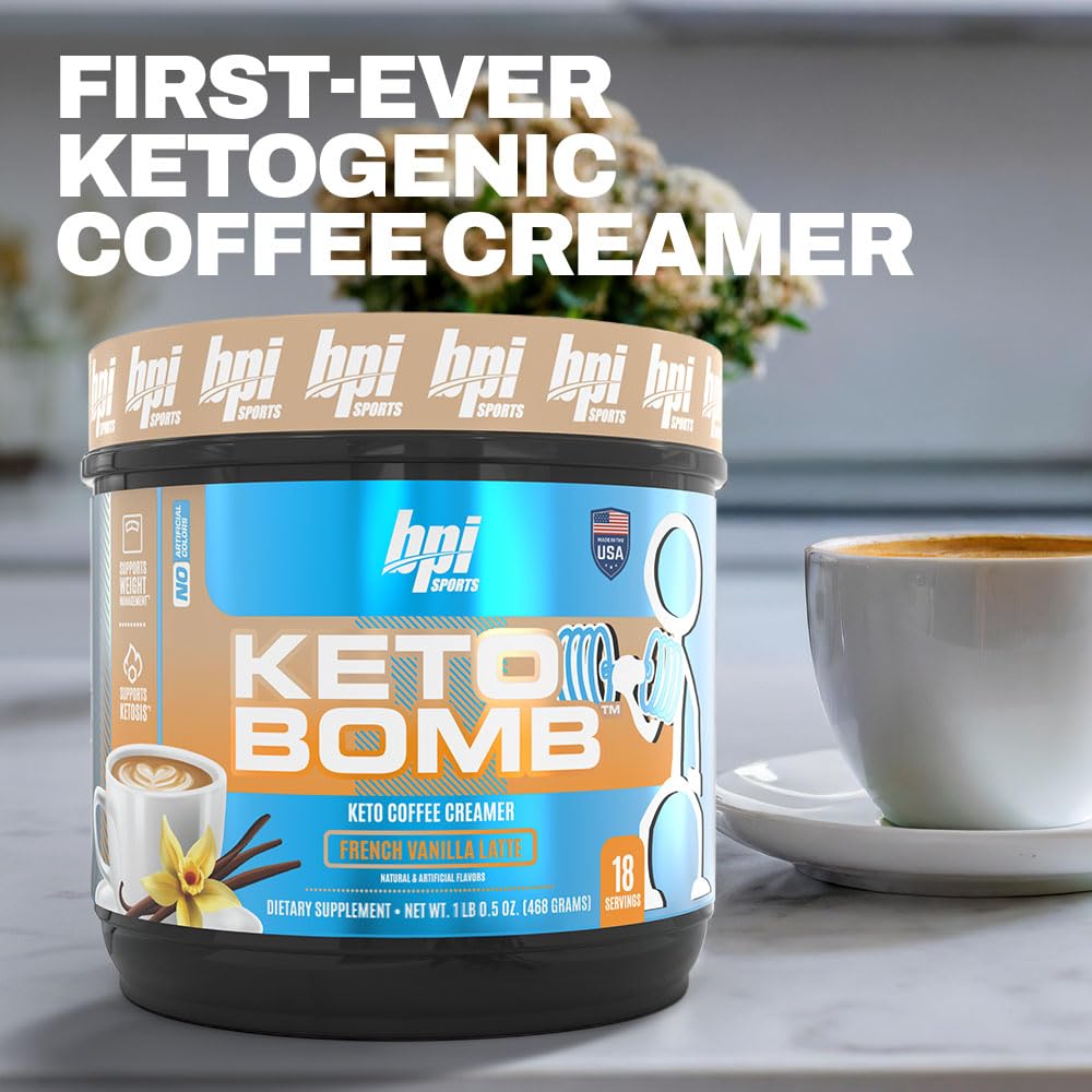 BPI Sports Keto Coffee Creamer ingredients list