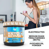 BPI Sports Keto Coffee Creamer nutritional information
