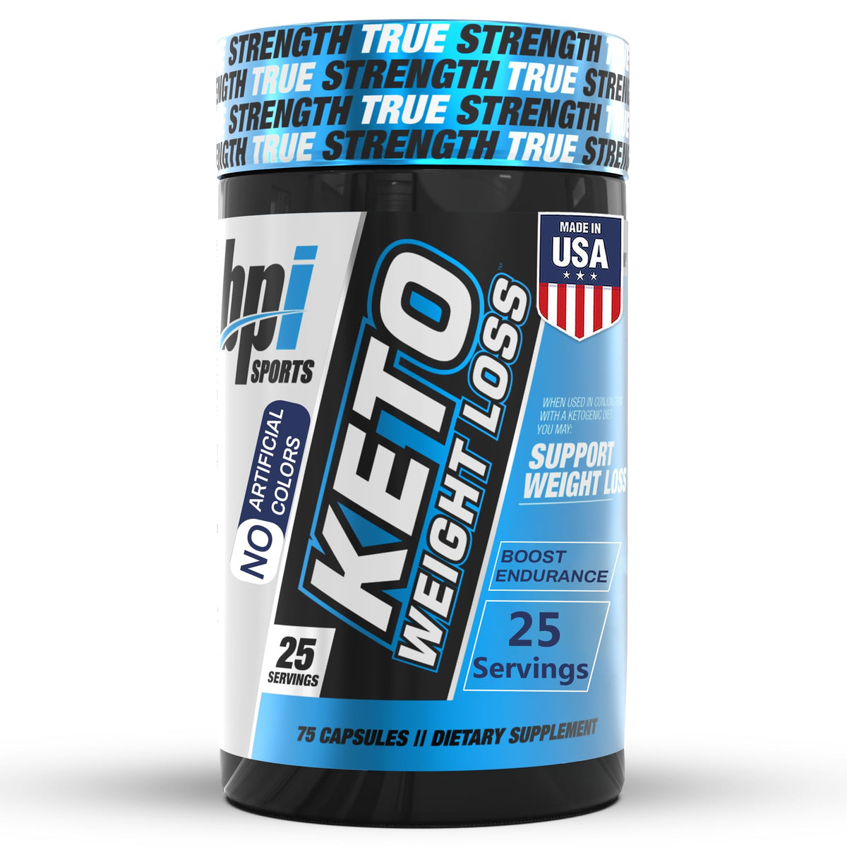 BPI Sports Keto Weight Loss Elite bottle front view