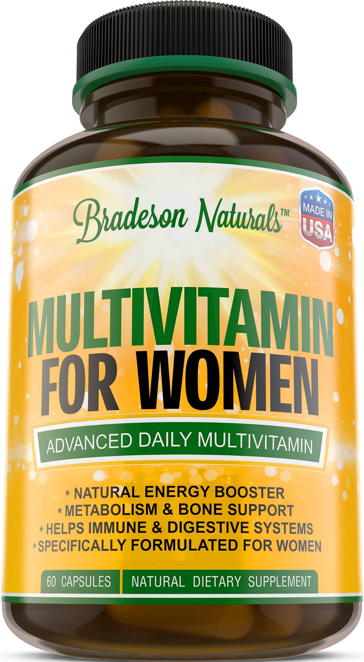 Bradeson Naturals Daily Vitamin for Women front view of packaging
