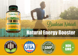 Bradeson Naturals Multivitamins for Men capsules in a hand