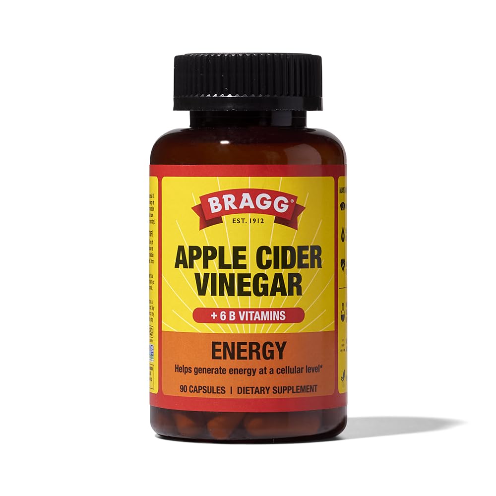 Bragg ACV Capsules 100g front view with packaging