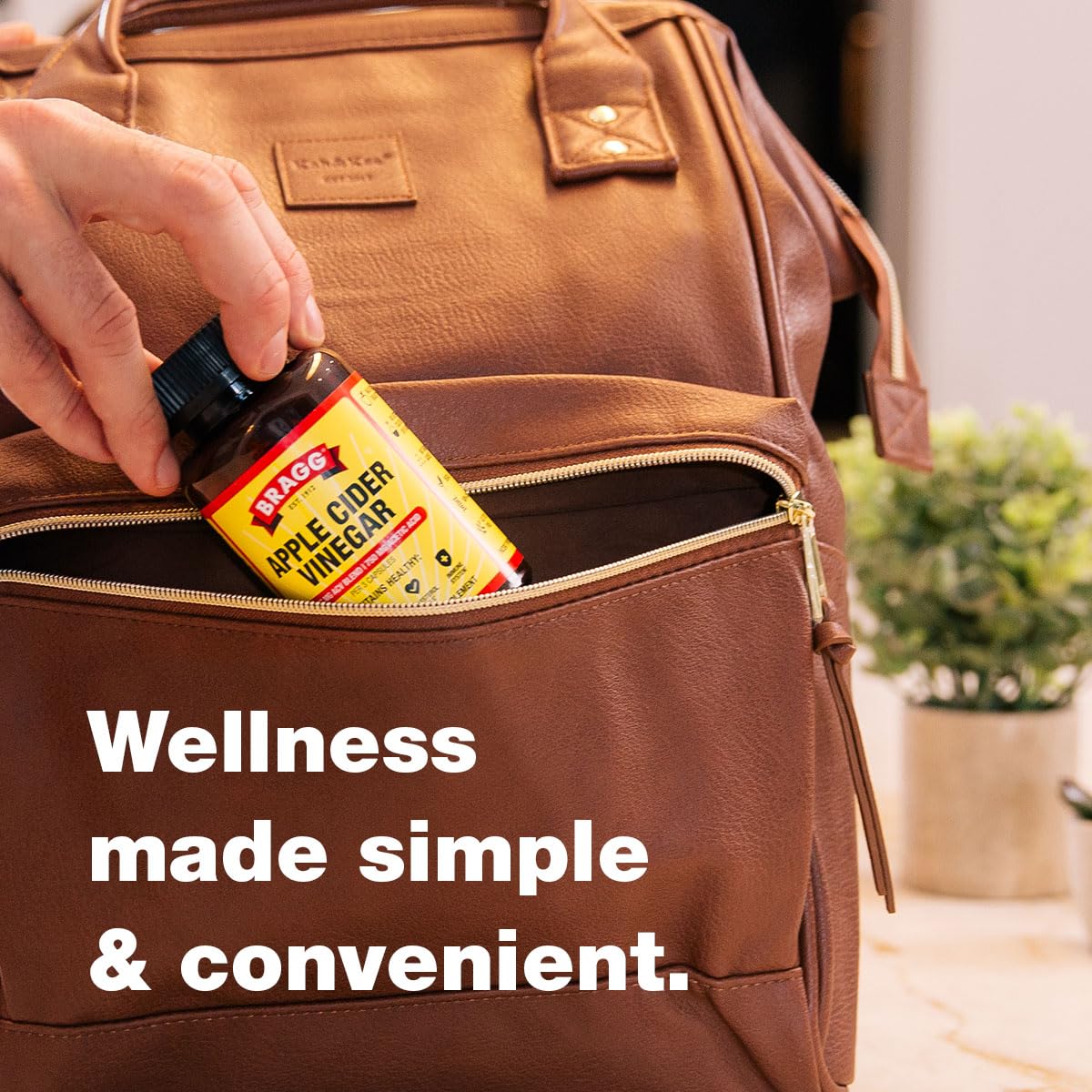 Bragg ACV Capsules 100g open bottle with capsules