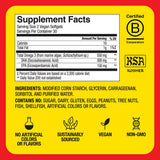 Bragg Omega-3 Softgels lifestyle scene with healthy foods